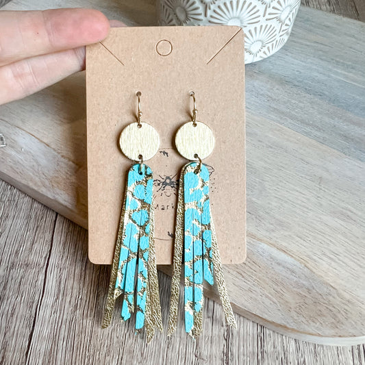 Lisa’s Turquoise Treasure Earrings