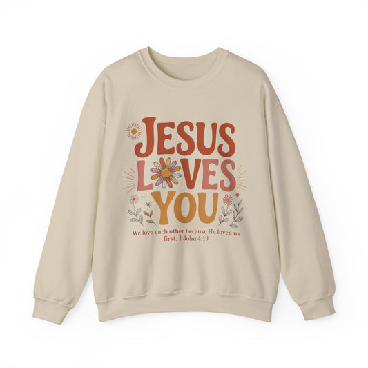 Jesus Loves You Sweatshirt