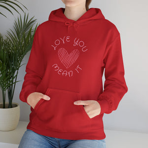 Love You Mean It Hooded Sweatshirt