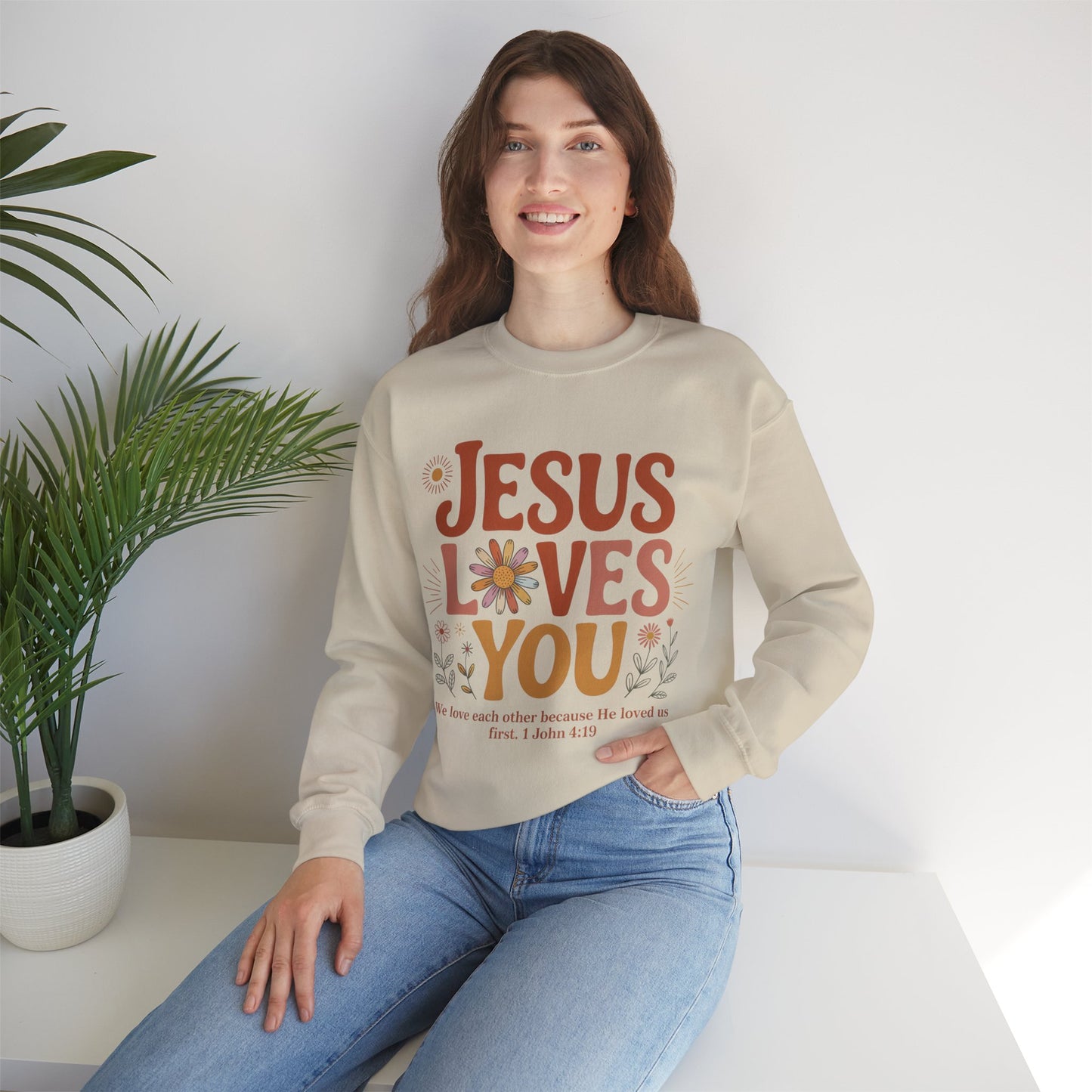 Jesus Loves You Sweatshirt