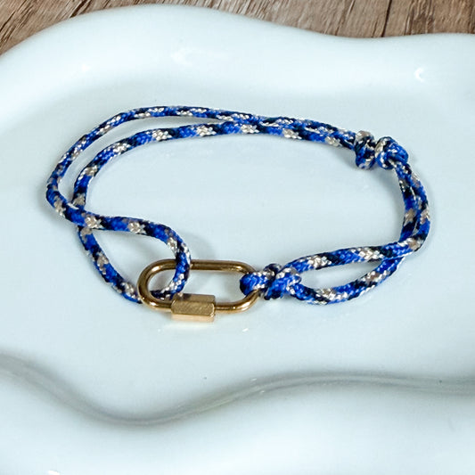 Waterproof Coastal Rope Charm Bracelets - Charms Sold Separately