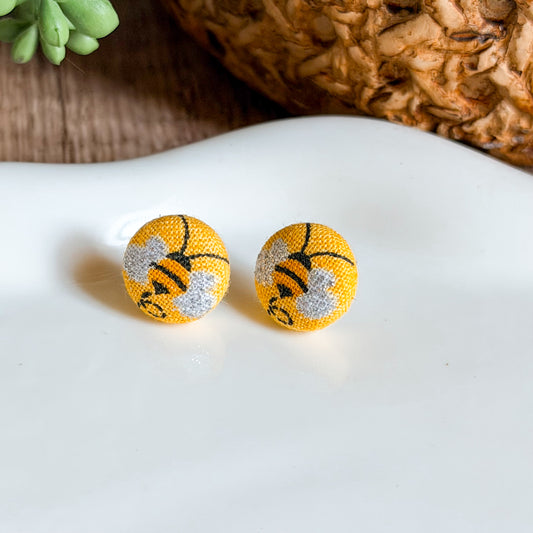 Bee Happy Stud Earrings