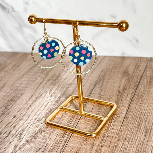 Confetti Polka Dot Party Hoops