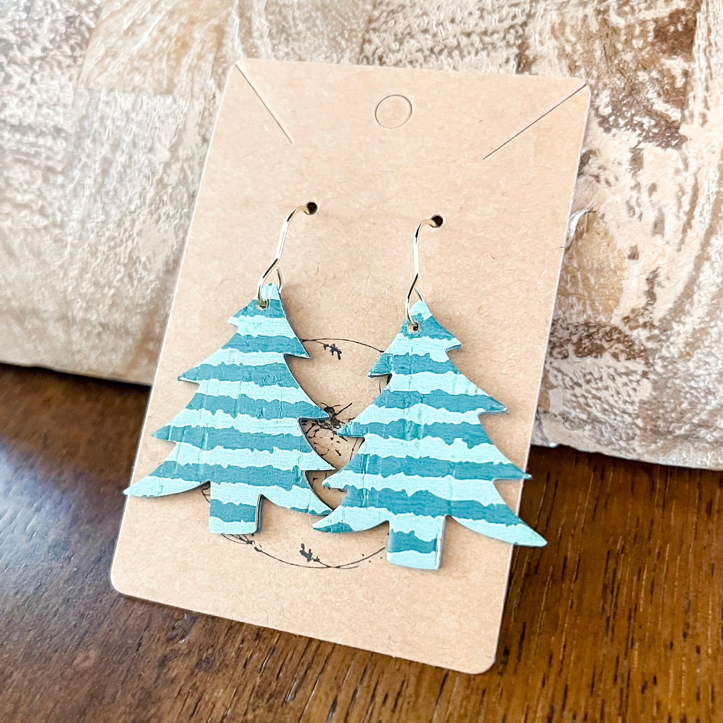 Green Stripe Christmas Trees