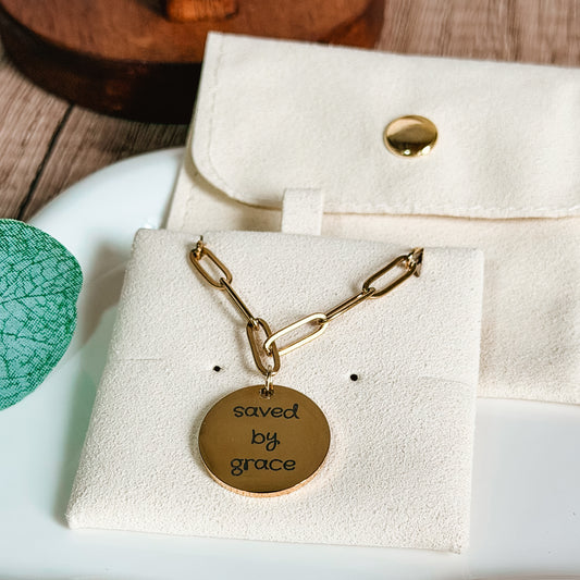 The Personalized Message Paperclip Necklace