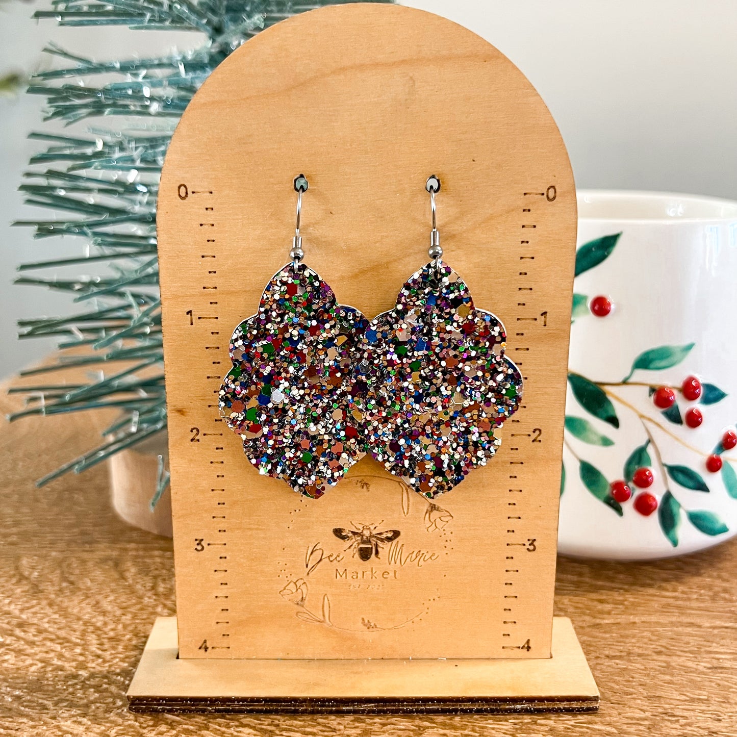 Confetti Celebration Ruffle Earrings
