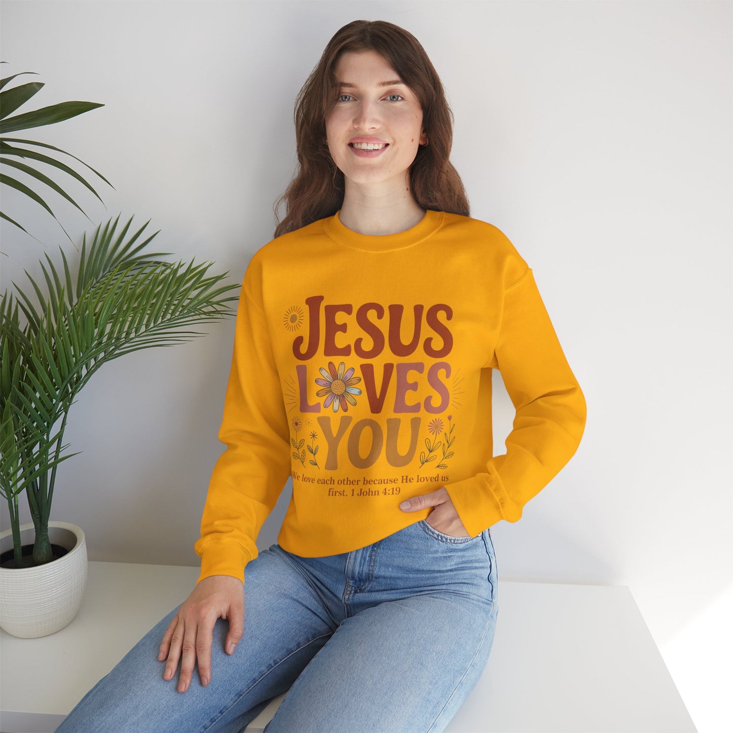 Jesus Loves You Sweatshirt