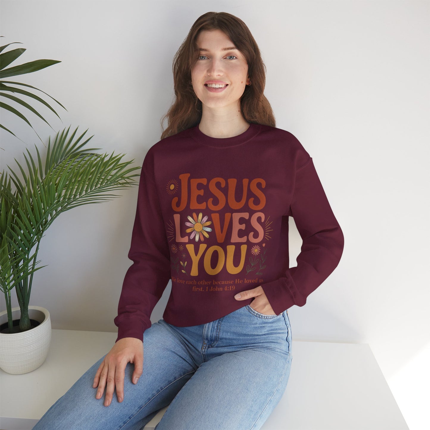 Jesus Loves You Sweatshirt