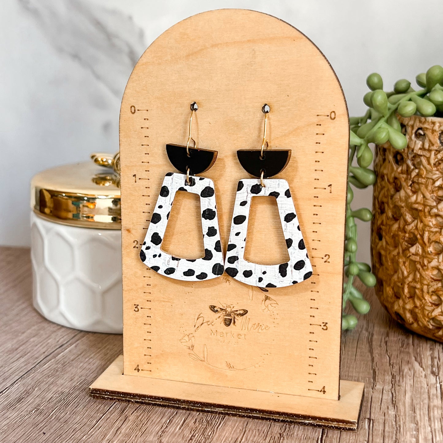 Dalmatian Dash Earrings