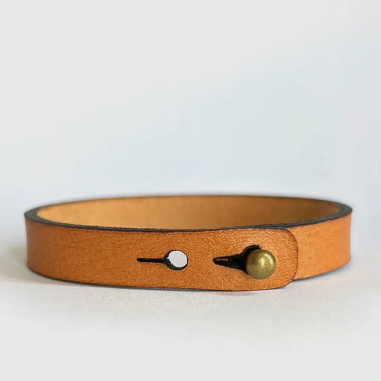 Wonderfully Made – Leather Reminder Bracelet