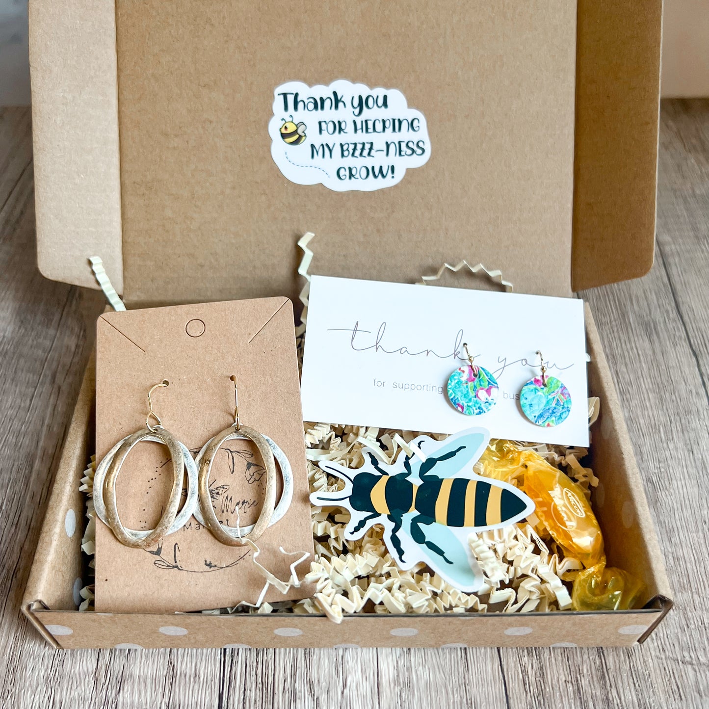 Bits of Honey - Custom Earring Box