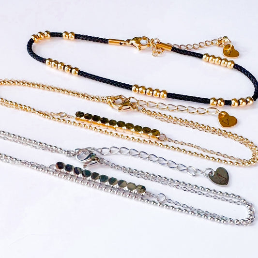 The Almost Perfect Layer Anklets