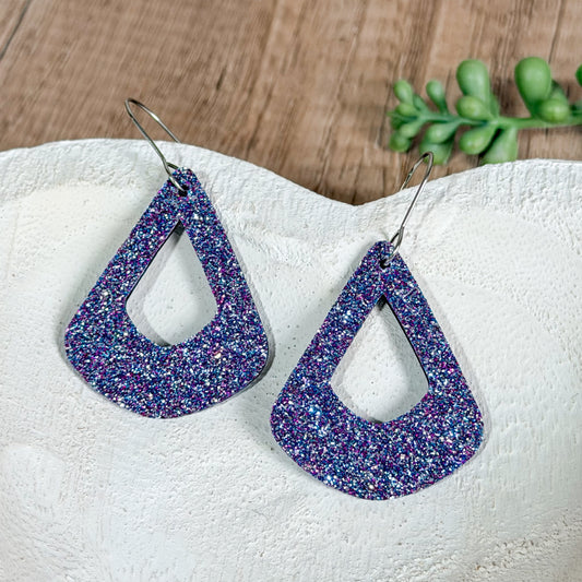 Lilac Shimmer Earrings