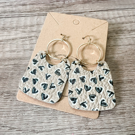 Sadie Hearts & Hoops Earrings
