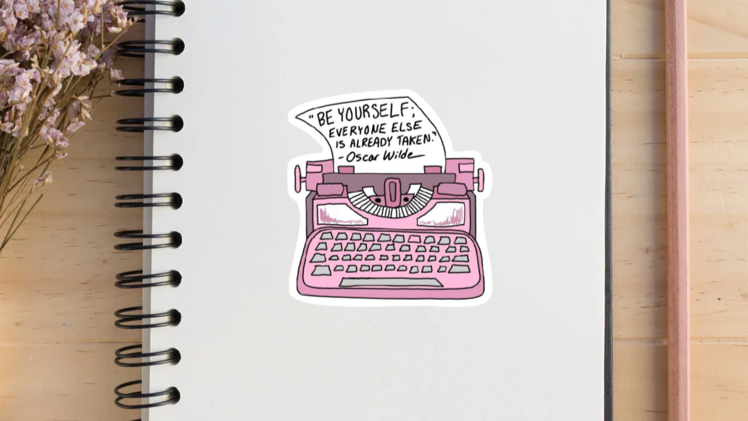 Be Yourself Premium Vinyl Sticker