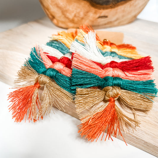 Carrie Fringe Tassel Earrings