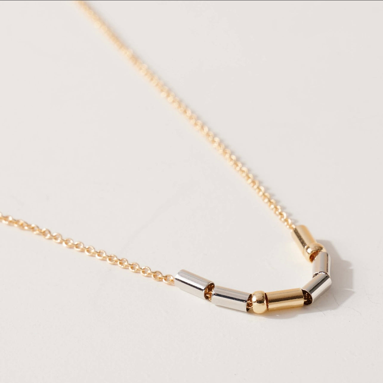 18K Gold Dipped Morse Code Mama Necklace