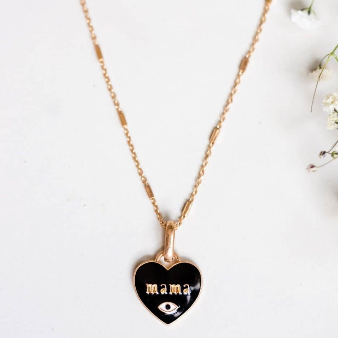 Mama’s Eye Charm Necklace