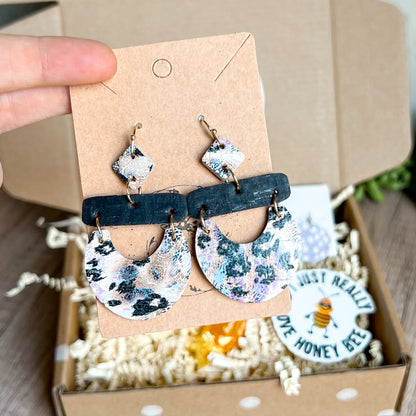 Leopard Festival Drop Earrings