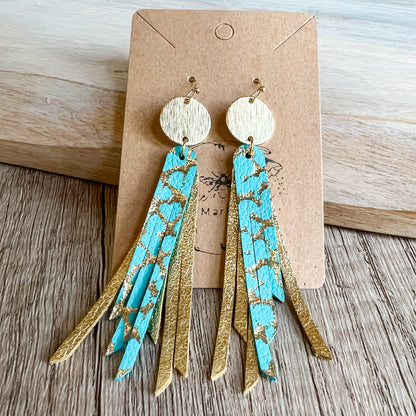 Lisa’s Turquoise Treasure Earrings