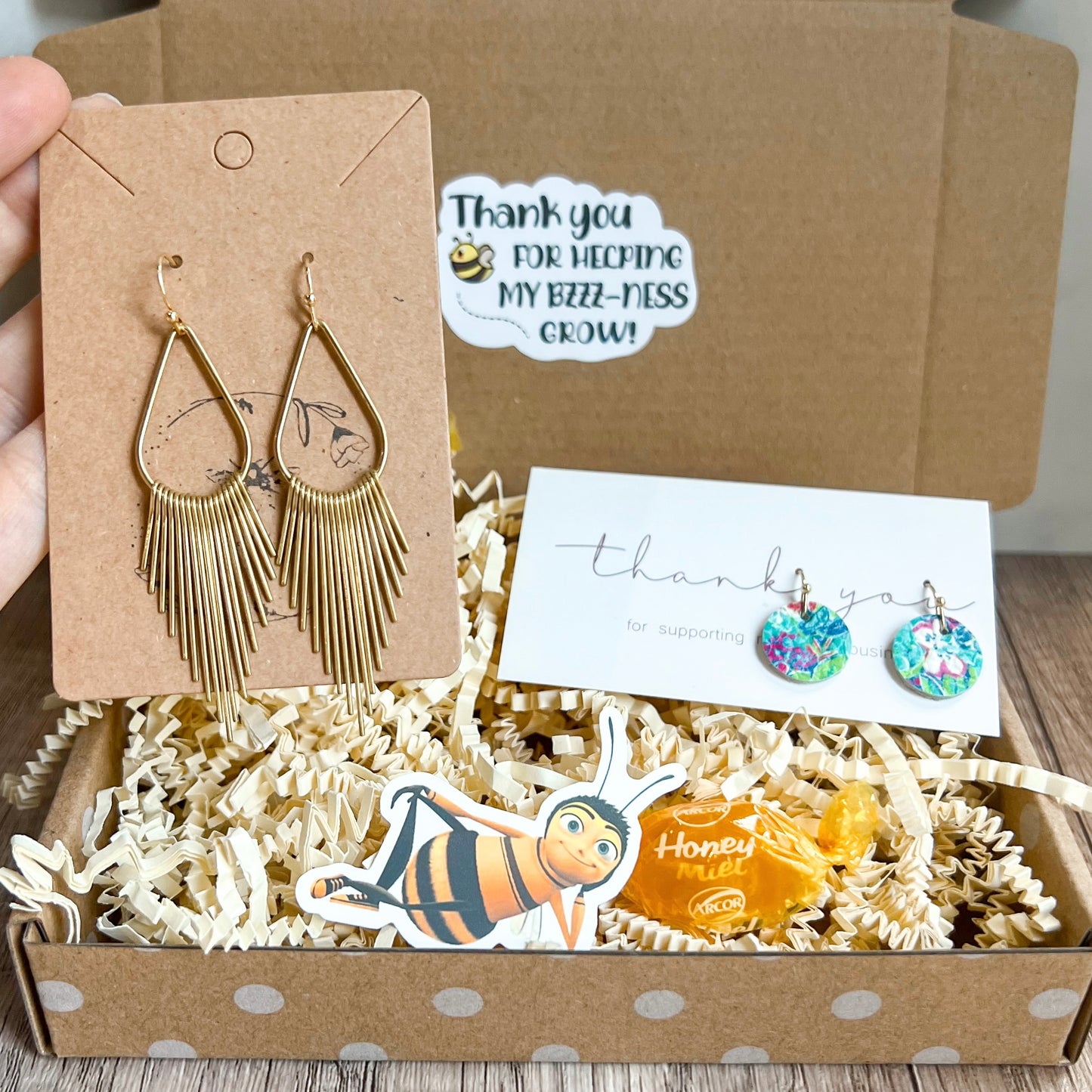 Bits of Honey - Custom Earring Box