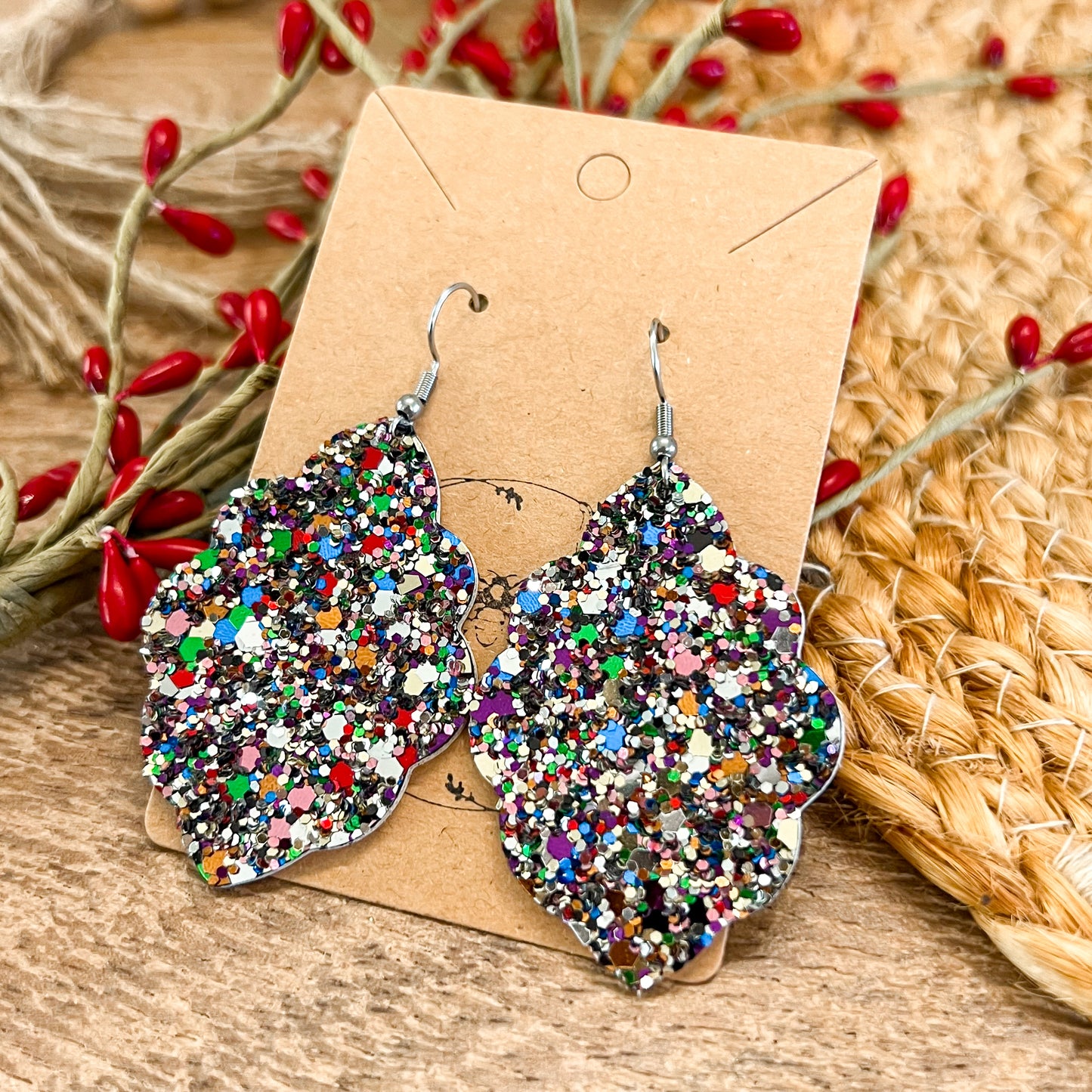 Confetti Celebration Ruffle Earrings