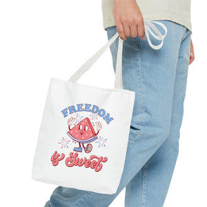 Freedom is Sweet Tote Bag 30DC