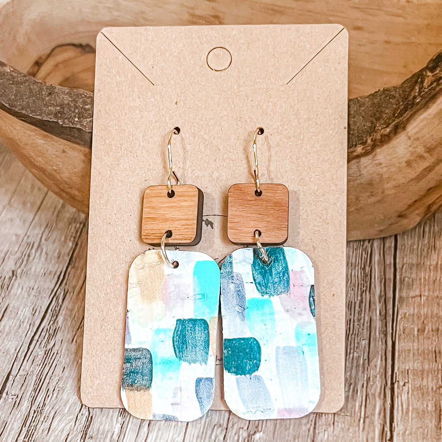 Alyssa Purple Rain Earrings