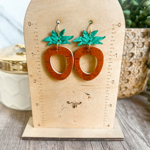 Carrot Drop Earrings