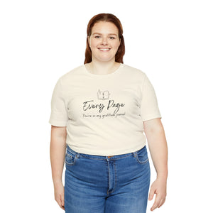 Gratitude Journal Short Sleeve Tee