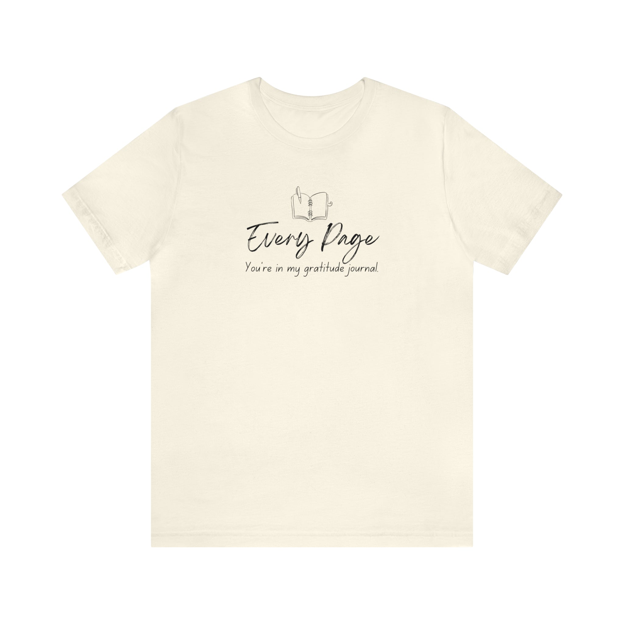 Gratitude Journal Short Sleeve Tee