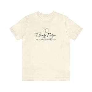 Gratitude Journal Short Sleeve Tee