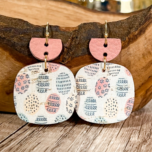 Square Easter Egg Dangles