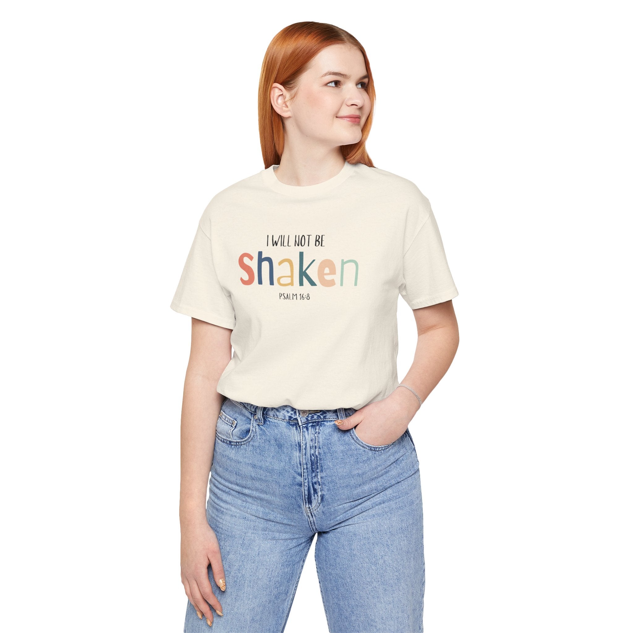 I Won’t Be Shaken Short Sleeve Tee