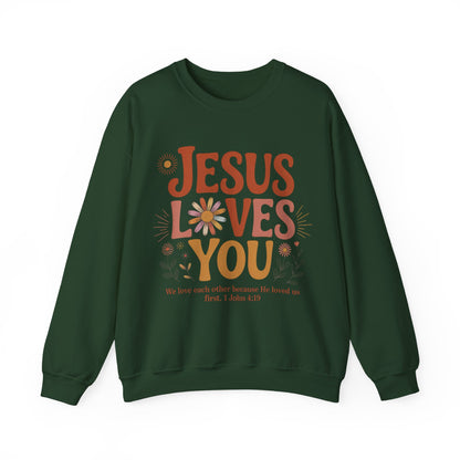 Jesus Loves You Sweatshirt