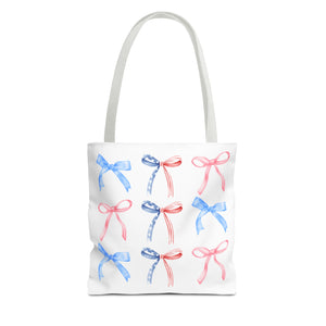 American Ribbon Tote Bag 30DC