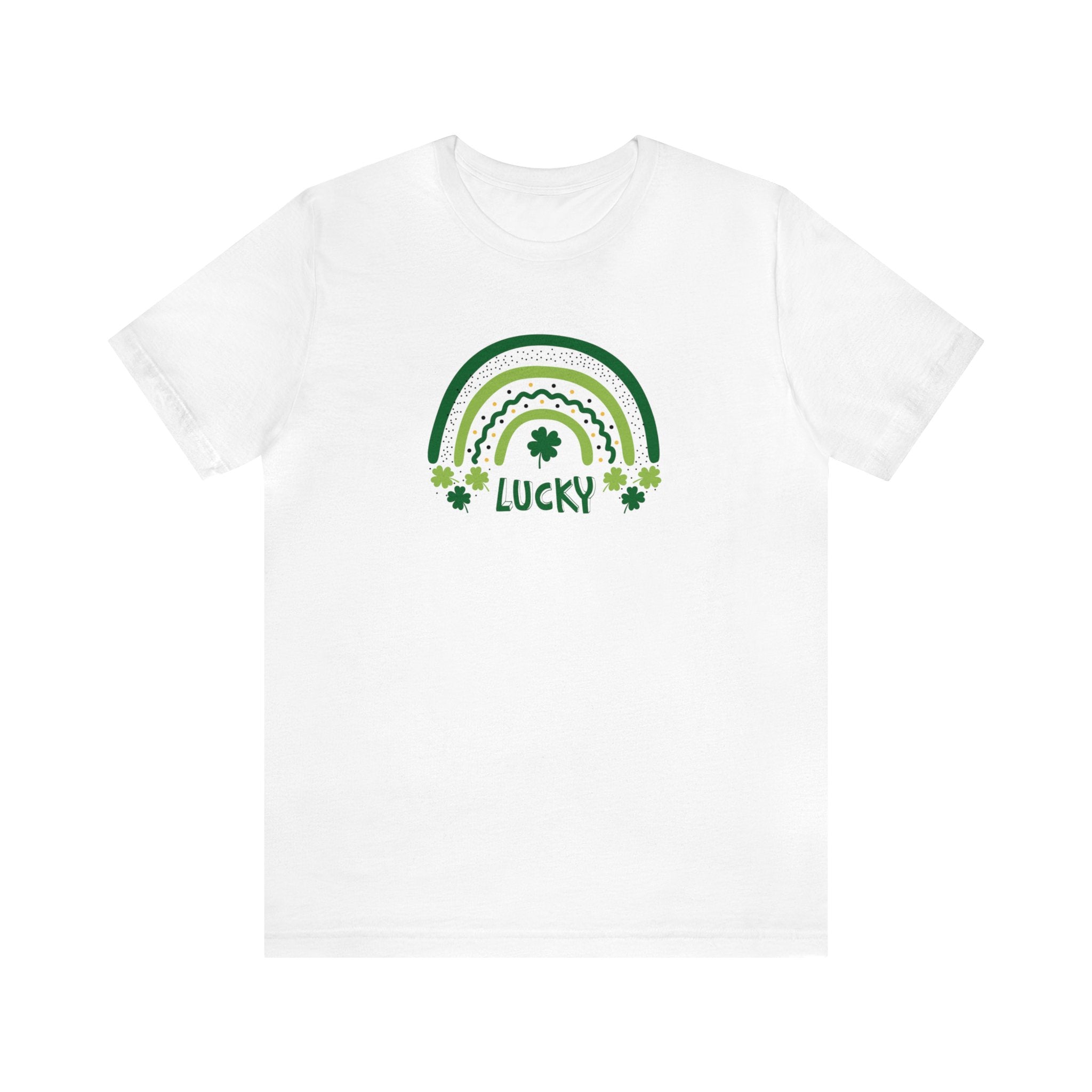 Lucky Rainbow Unisex Jersey Short Sleeve Tee