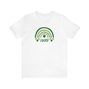 Lucky Rainbow Unisex Jersey Short Sleeve Tee