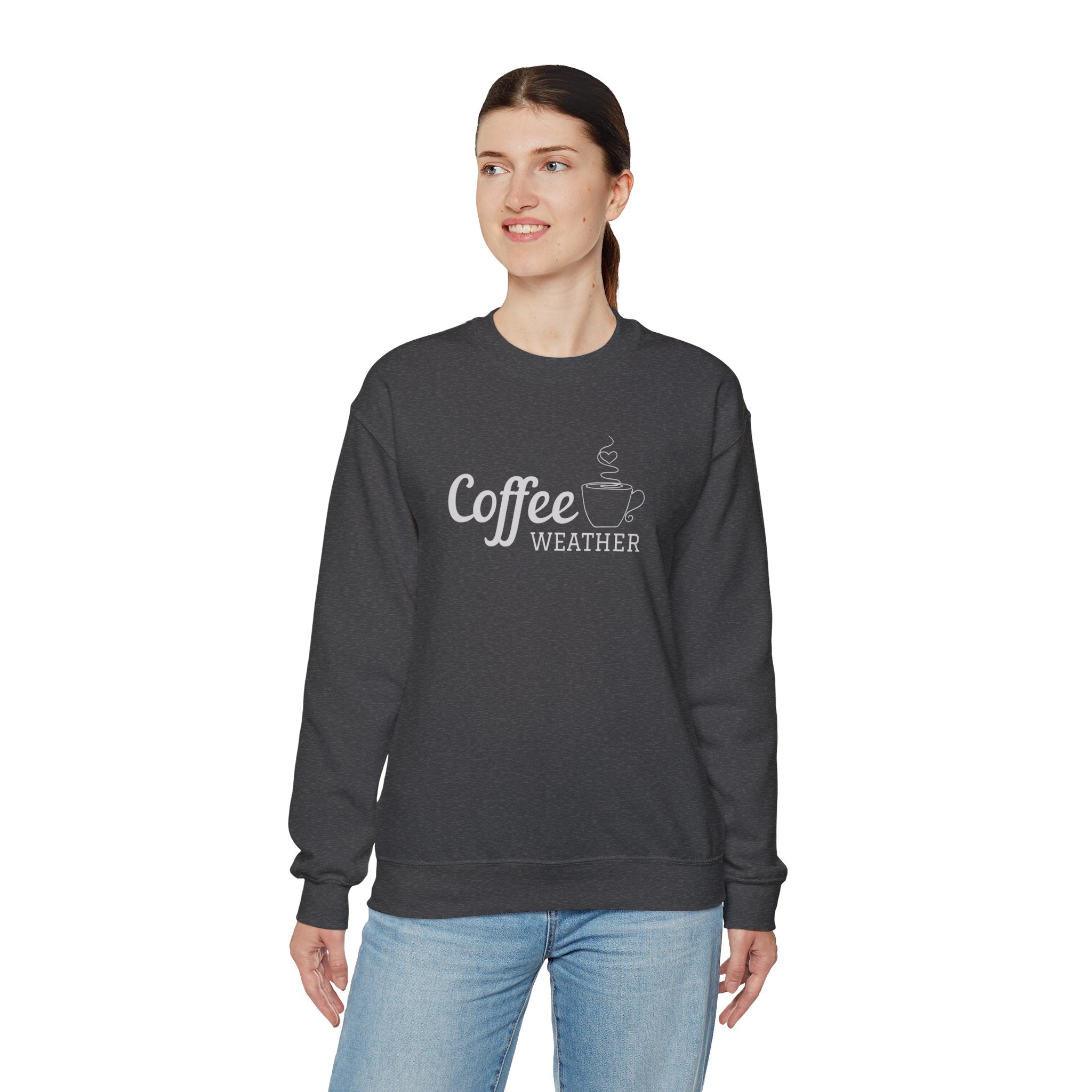 Coffee Weather Unisex Heavy Blend™ Crewneck Sweatshirt