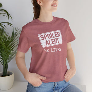 Spoiler Alert Unisex Jersey Short Sleeve Tee