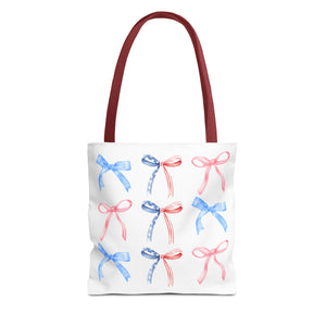 American Ribbon Tote Bag 30DC