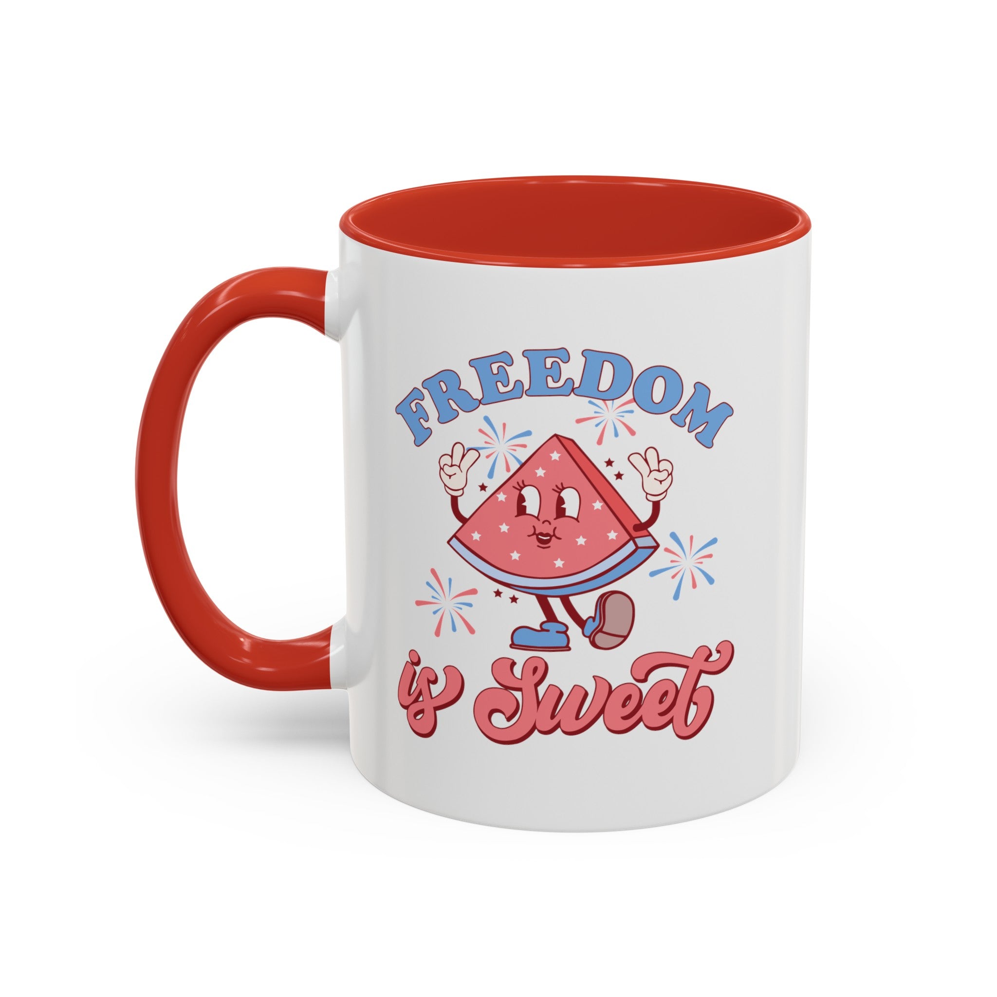 Freedom is Sweet Accent Coffee Mug 30DC