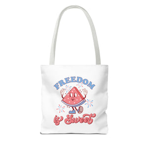 Freedom is Sweet Tote Bag 30DC