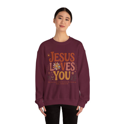 Jesus Loves You Sweatshirt