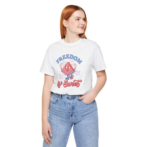 Freedom is Sweet Short Sleeve Tee 30DC