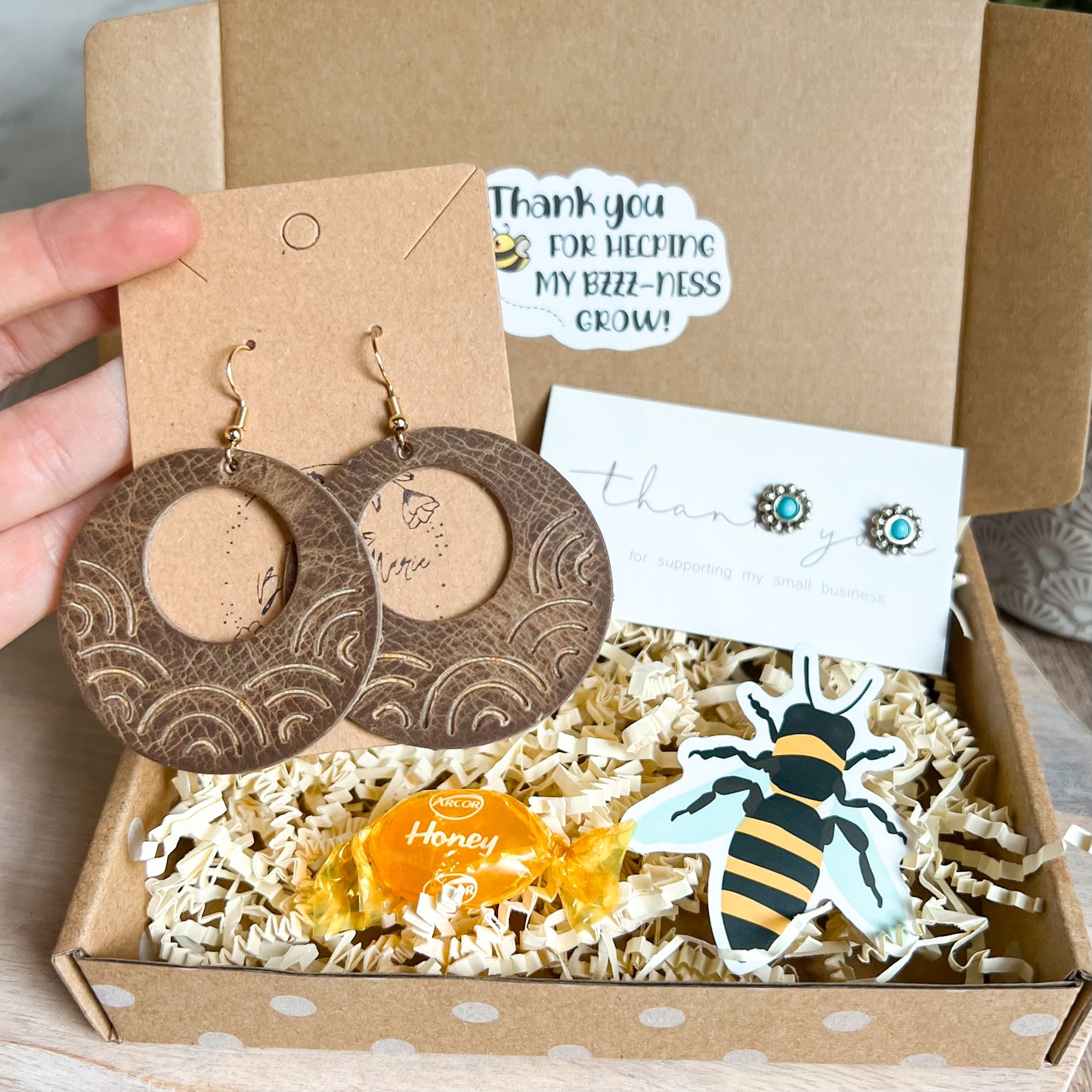 Bits of Honey - Custom Earring Box