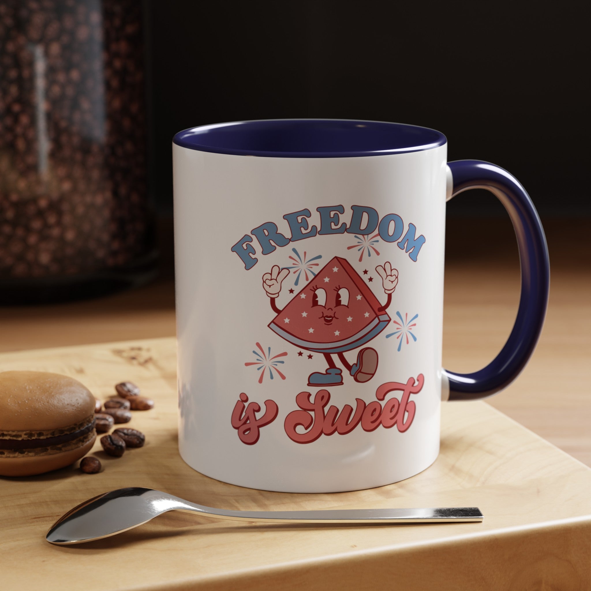 Freedom is Sweet Accent Coffee Mug 30DC