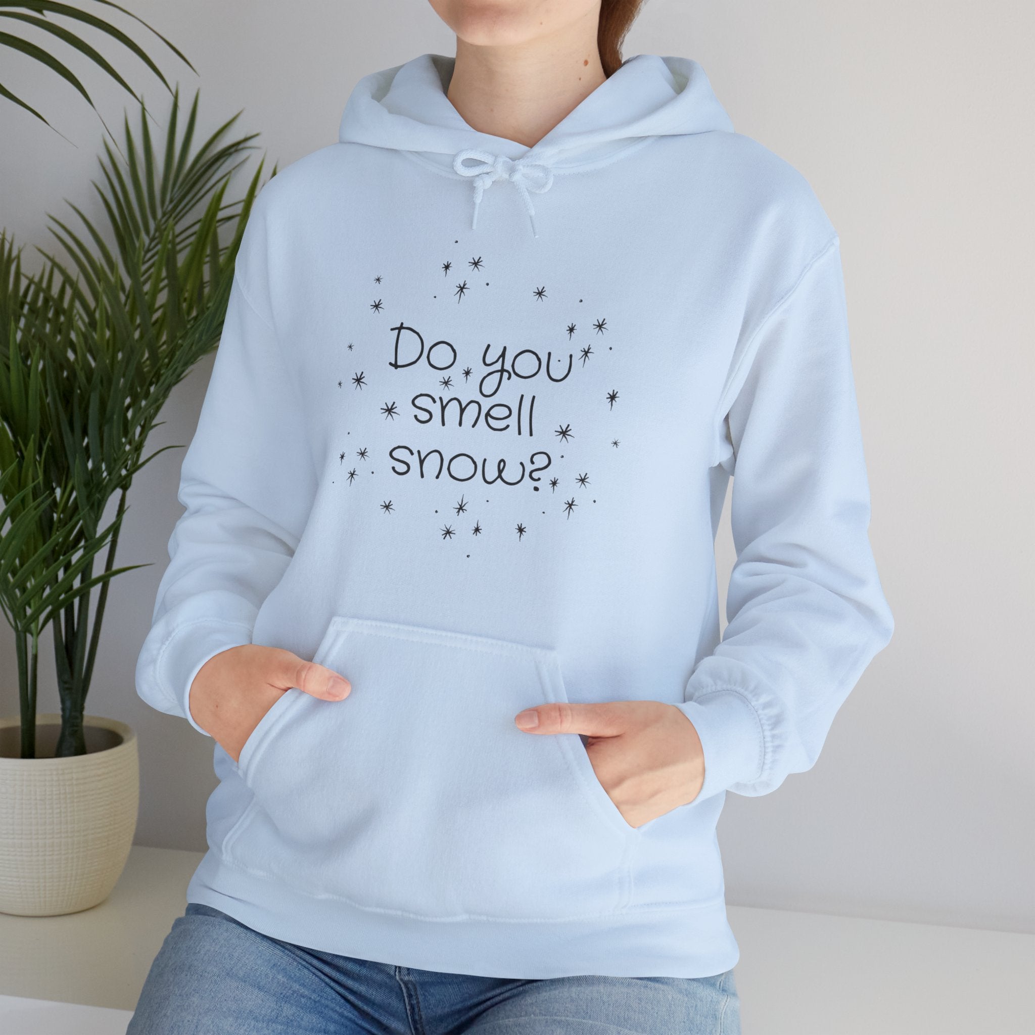 Do You Smell Snow?? Unisex Heavy Blend™ Hooded Sweatshirt