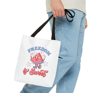 Freedom is Sweet Tote Bag 30DC