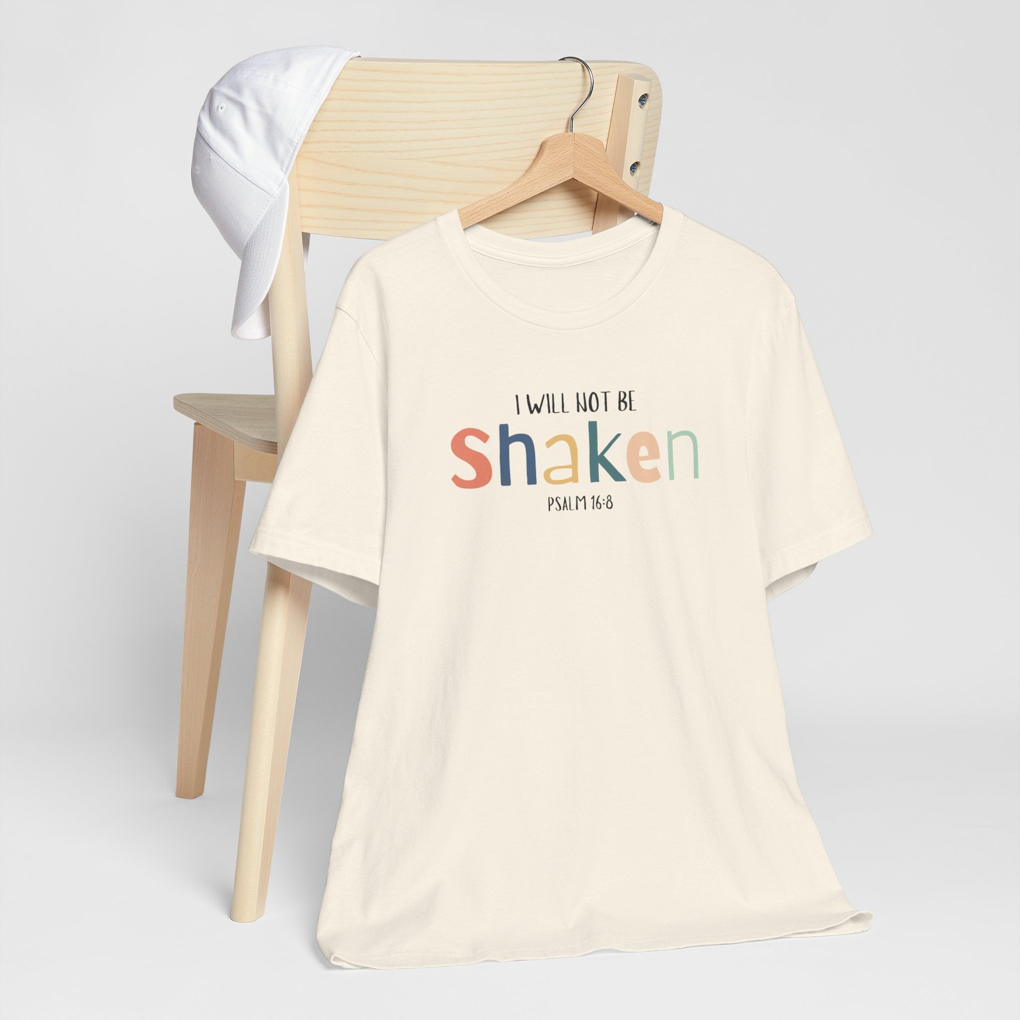 I Won’t Be Shaken Short Sleeve Tee